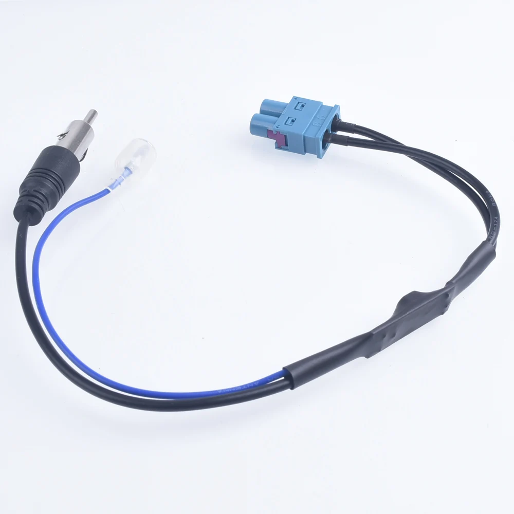 Радиочастотный антенный адаптер FAKRA с усилителем для vw RNS510(MFD3)/RCD510/310/Golf/MK5/MK6/Passat