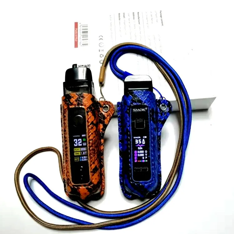 Кожаный чехол для VOOPOO vinci 40W pod mod vape kit силиконовый с текстурой кожи подходит voopoo
