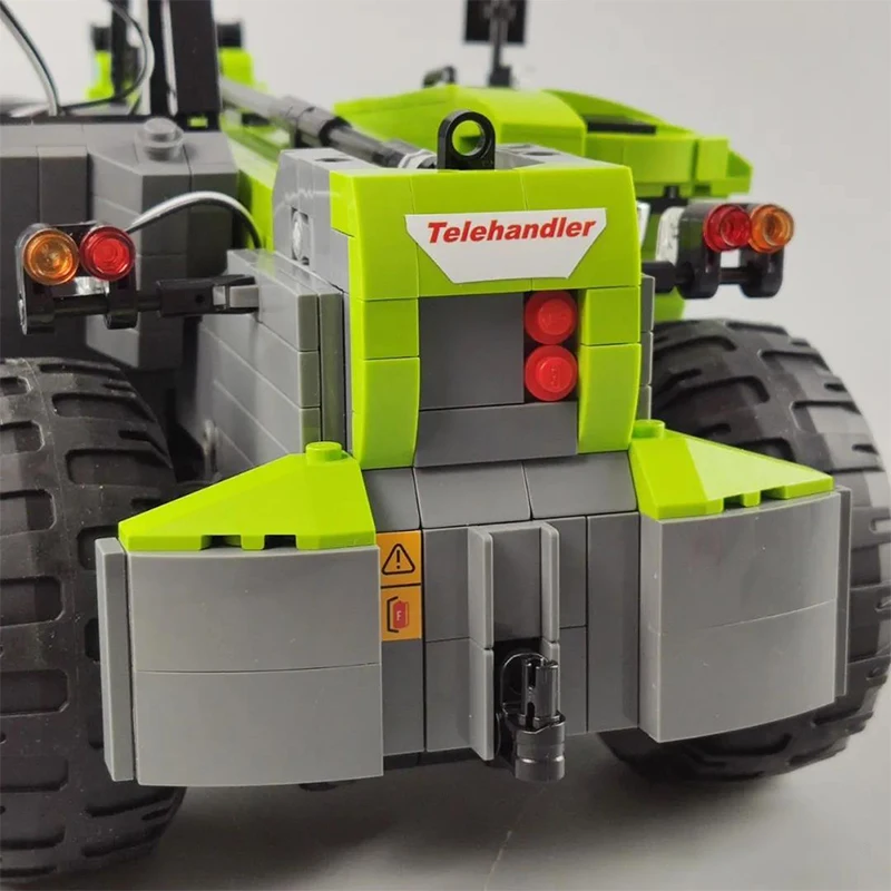 Многофункциональный Погрузчик MOC 35607 высокотехнологичный полнофункциональный