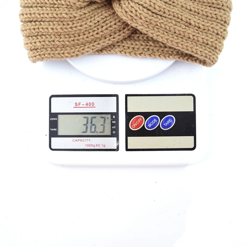 

Handmade DIY Hairband Bohemia Weaving Cross Handmade Hairbands Women Winter Solid Color Crochet Knitting Woolen Headband