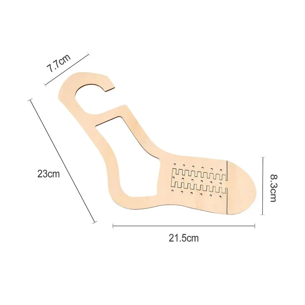 Модель изысканных деревянных чулок ручной работы 2 шт. | Дом и сад
