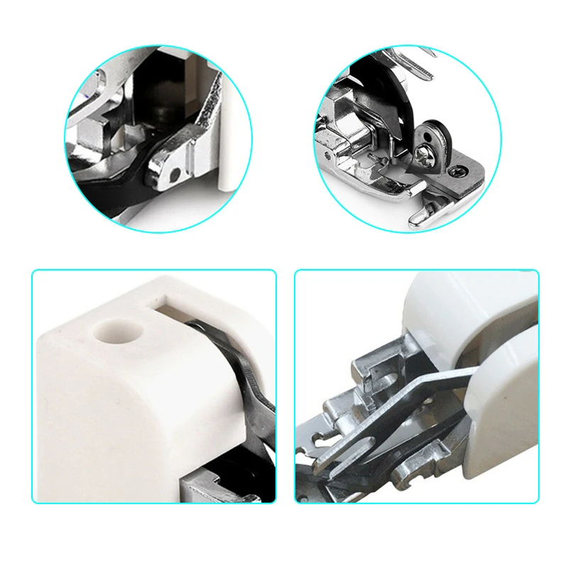 Household Sewing Machine Accessories Overlock Presser Parts Side Cutter Foot Press Feet For All Low Shank SingerBrother | Дом и сад