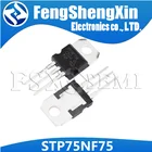 10 шт.лот STP75NF75 TO-220 P75NF75 75N75 MOSFET транзистор