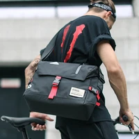new fashion men crossbody messenger bag fashion cycling sling shoulder chest bag for male large waterproof oxford travel mochila
