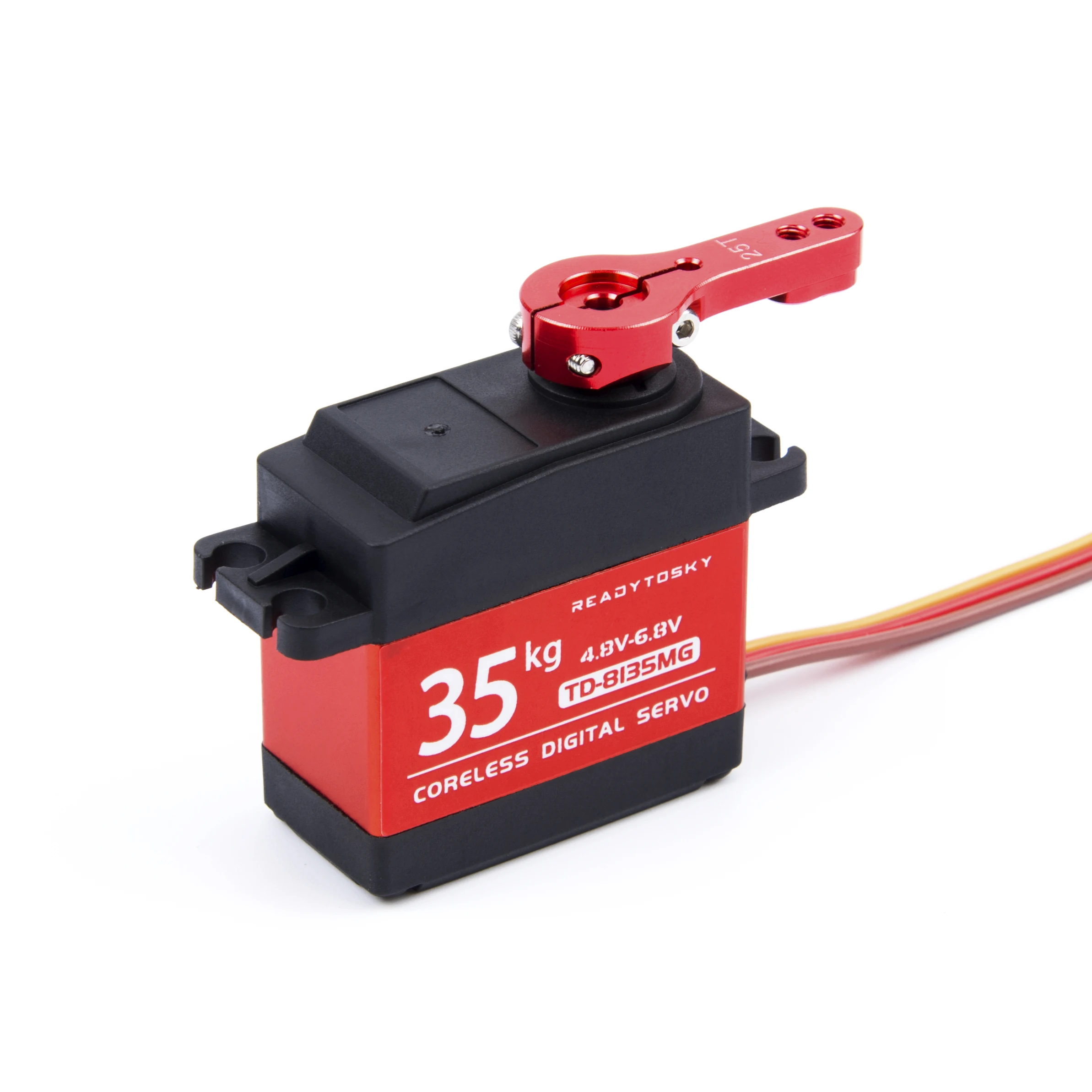 Водонепроницаемый цифровой сервопривод с большим крутящим моментом 35 кг