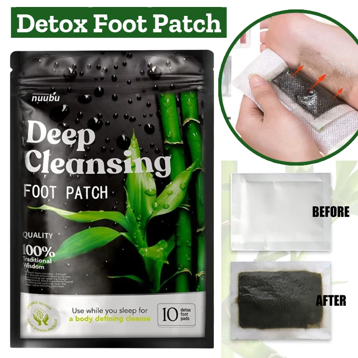 

10 шт., пластыри для ног, от стресса и токсинов