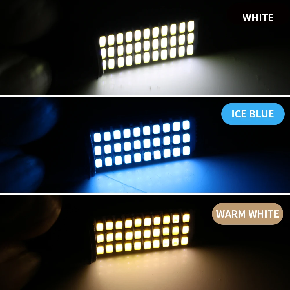 

T10 192 194 168 W5W Led Canbus 33 SMD 3014 Car Tail Lights Dome Lamp Interior car styling Error Free Auto Accessories warm white