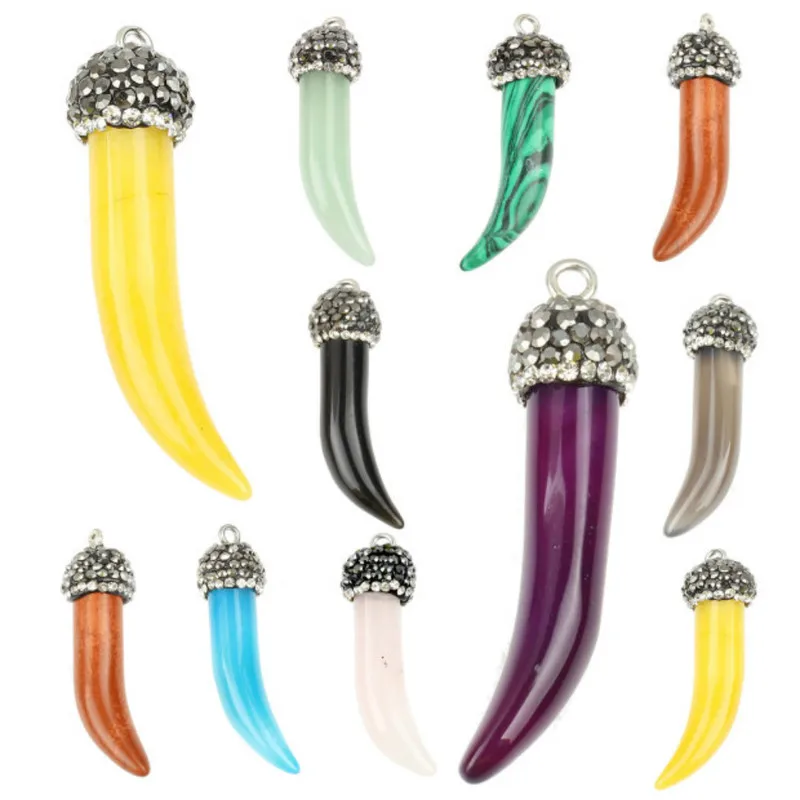 Натуральный Полудрагоценный камень цветной Малахит в форме Чили для