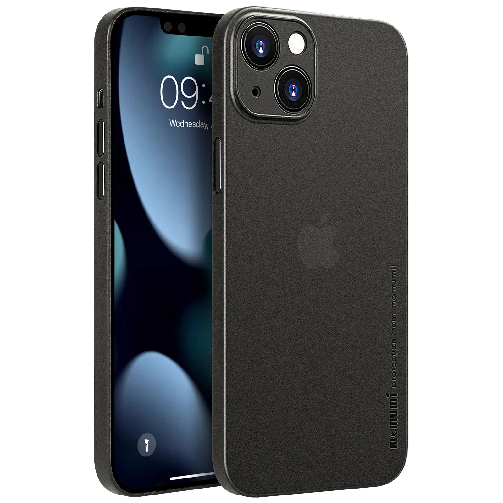 

Memumi Case for iPhone 13 mini Ultra Slim 0.3mm Matte Back Cover for iPhone 13 mini Thin Case Fingerprint Scratch Resistant