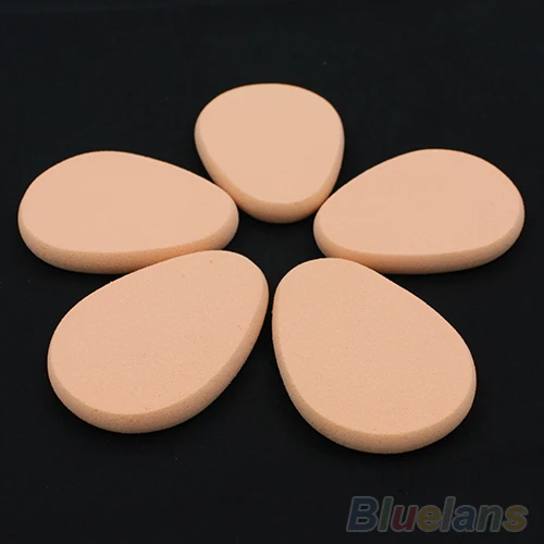 5 шт. Spong Cosmetic Puff Pro гладкий блендер для макияжа пудра основы красоты спонж пудры