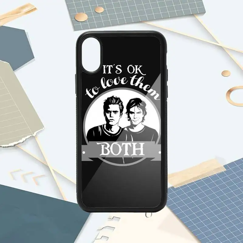 

The Vampire Diaries TV series Phone Case PC for iPhone 11 12 pro XS MAX 8 7 6 6S Plus X 5S SE 2020 XR