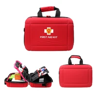 professional waterproof premium nylon first aid kit cabinet large medical empty bag emergency box with eva separator
