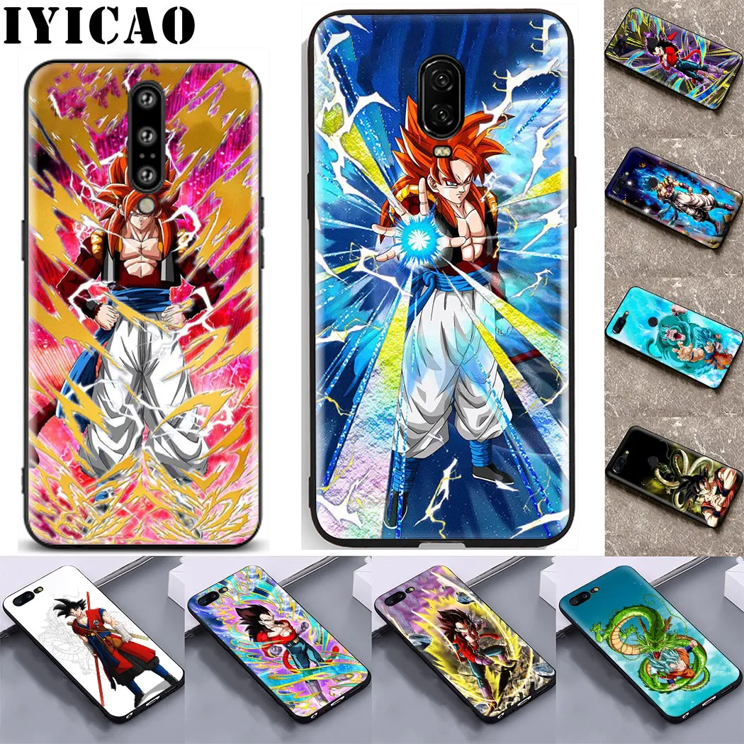 Мягкий синий чехол Goku y Vegeta для One Plus 5 6 7 5T 6T Pro|Чехлы-накладки| |