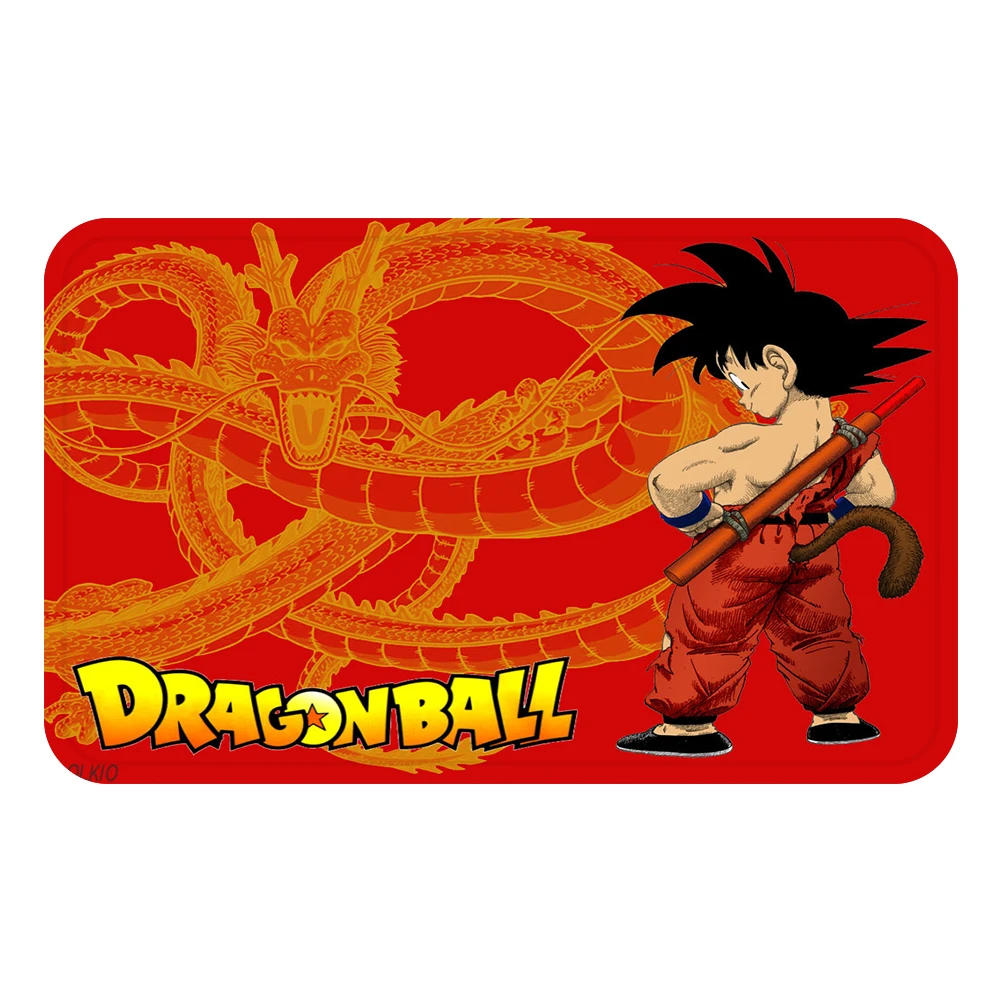 Лиловый DRAGON BALL Son аниме Гоку коврик для ванной кухня ковер декоративные Противоскользящие коврики комната автомобиль пол бар ковры домашний декор для дверей подарок - Цвет: Лиловый