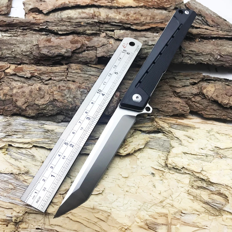 Новейший складной нож с шариковым подшипником D2 стальной тактический уличные
