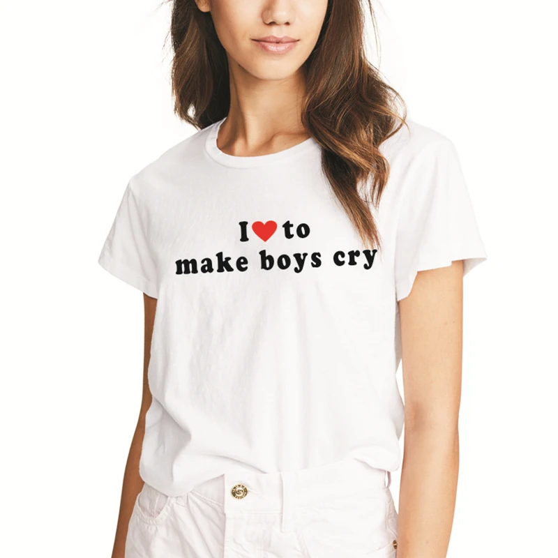 I love making boys cry. Футболка i love make boys cry. i love to make boys cry футболка. boys do cry футболка. human made футболка.