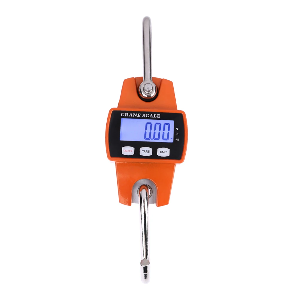 

300kg LCD Digital Luggage Scale Heavy Duty Hanging Hook Portable Scales Fishing Luggage Travel Weighting Kitchen Weight Tool