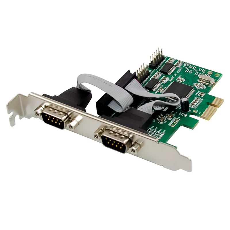 Компьютерная шина PCI-E 4S серийный Порты и разъёмы карты DB-9 булавки промышленный