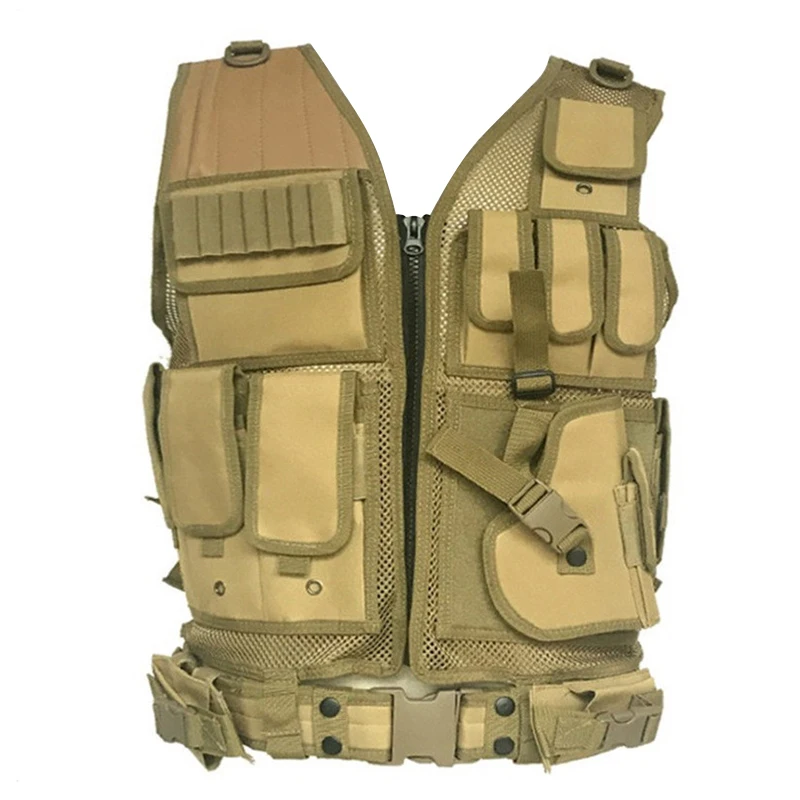 Tactical Vest For Airsoft Military Molle Combat Assault Plate Carrier CS Outdoor Clothing Hunting | Спорт и развлечения
