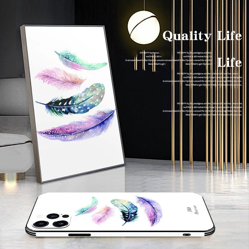 

Lens protection Metal Texture Border Case for IPhone 11 12 Mini Pro Max XR X XS 7 8 Plus SE 2020 Shockproof Cover Fundas Coque