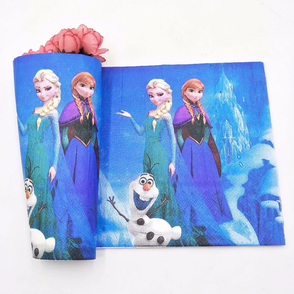 Набор украшений для дня рождения Эльза и Анна 20 шт./компл. тематические