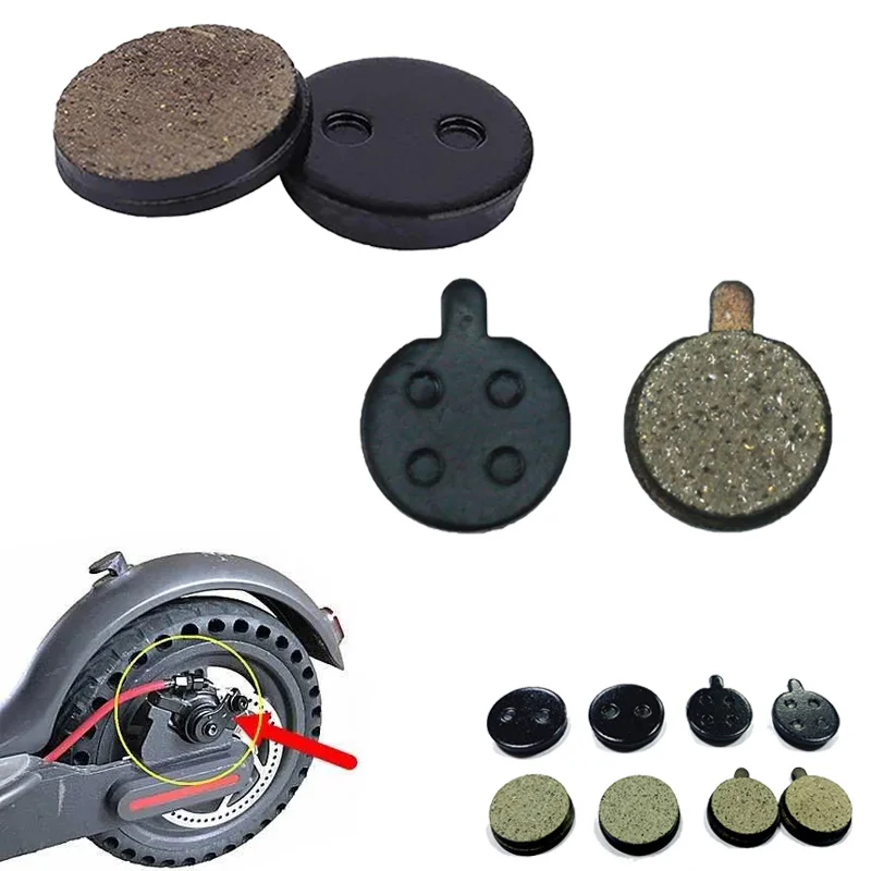 

2PCS Electric Scooter Disc Brake Pads for Xiaomi M365 Pro Kick Scooter Replacement Parts Friction Plates Scooter Accessories
