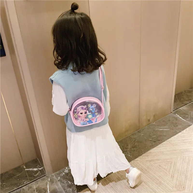 Прозрачная сумка-мессенджер Disney для детей наплечная Сумочка Эльзы из