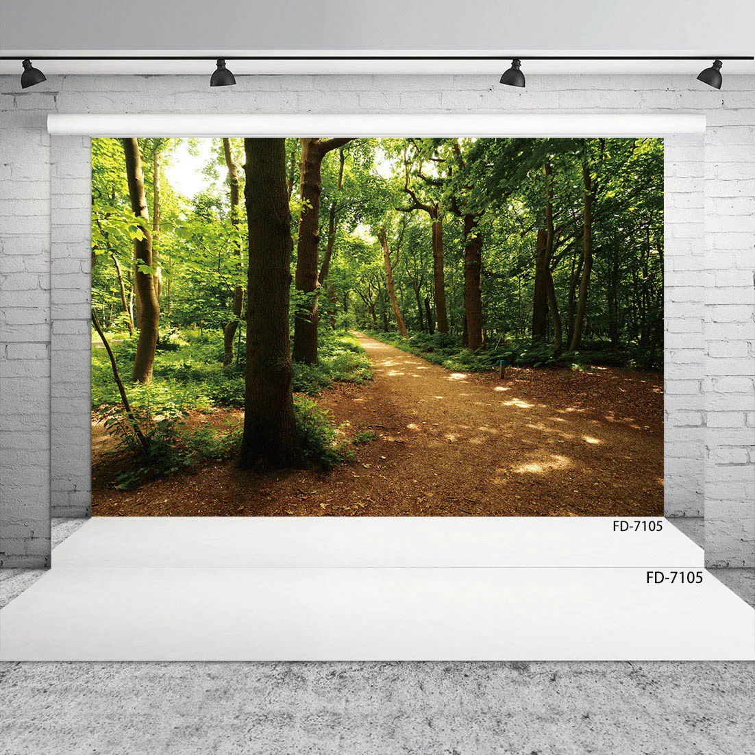 

Scenic Forest Tree Trail Photography Backgrounds Vinyl Backdrop for Photo Studio Portrait Children Baby Photoshoot Photobooth