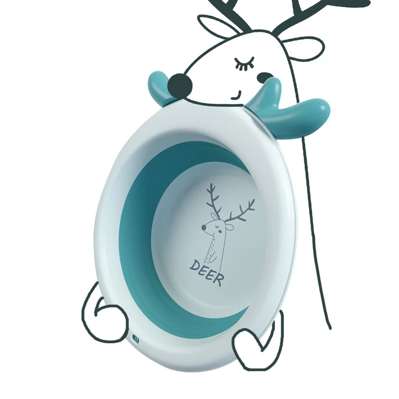 

Товары для новорожденных LERVANLA складная раковина для мытья ягодиц Мультяшные домашние детские горшки