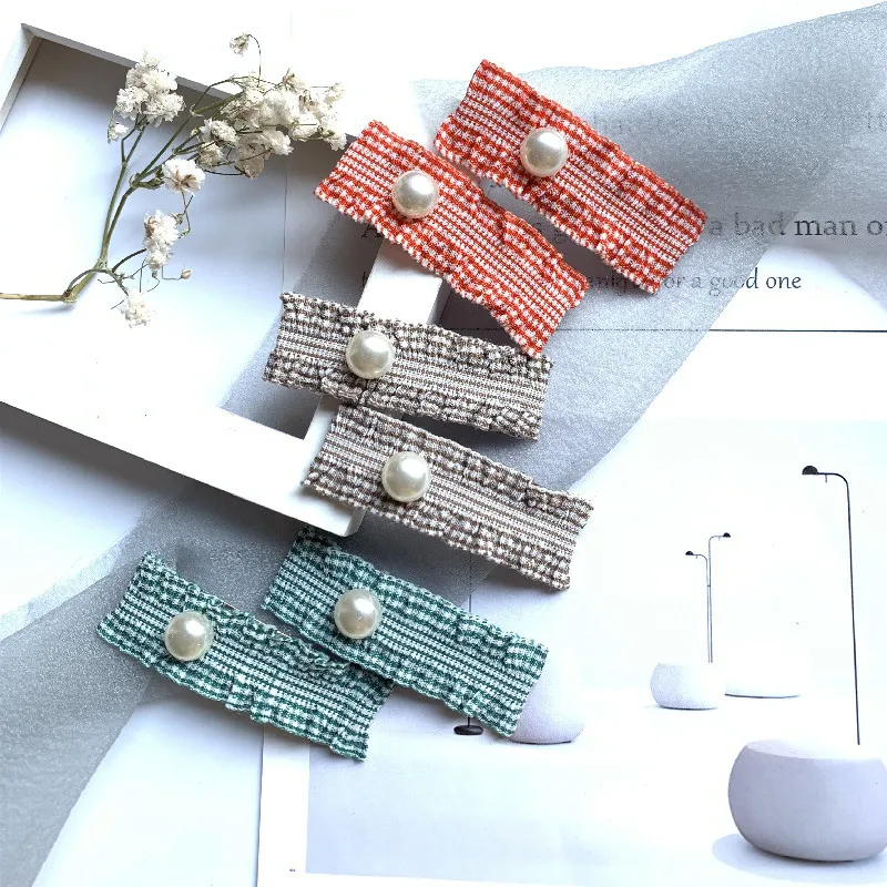 

Корейский модный милый детский зажим для волос, зажим Bb на тыльной стороне головы, боковой зажим, темпераментный головной убор