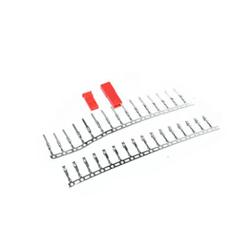 10 комплектов штекерных разъемов JST 2-контактный штекер и Обжимные детали для