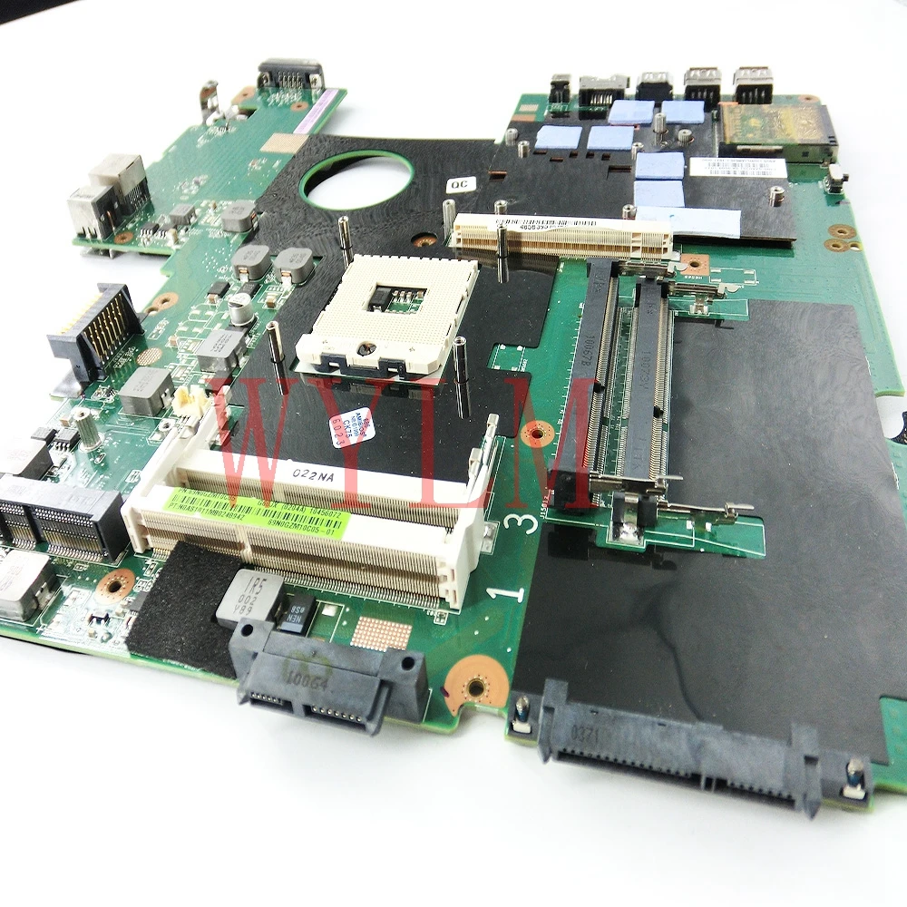 G60JX материнская плата REV2.0 для ASUS G60J ноутбука DDR3 PGA989 69N0GZM10C05 1 100% протестированная