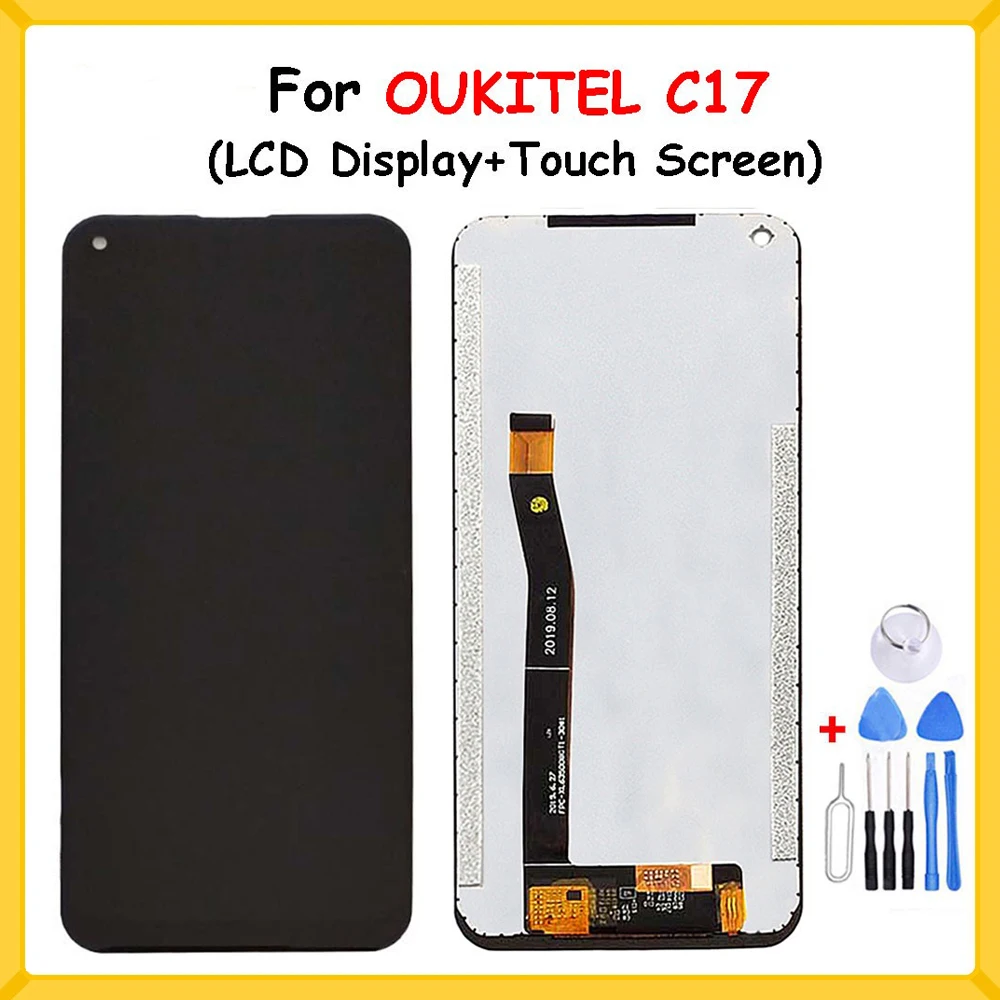 ЖК дисплей и сенсорный экран для Oukitel C17 Pro 100% оригинальный протестированный