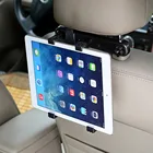 Универсальное крепление на автомобильное сиденье, телескопический держатель для планшета, кронштейн, зажим, стойка для iPad, для автомобиля, для универсального планшета