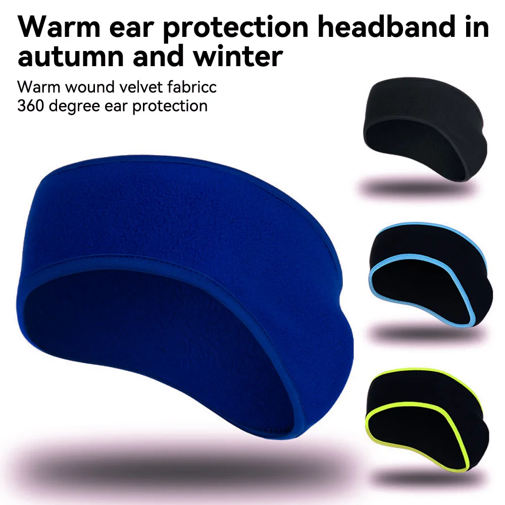 Winter Sport Sweatband Warm Headband Thermal Fleece Head Band Gym Ski Yoga Fitness Cycling Tennis Running Hair Bandage Men Women |