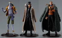 bandai action figure genuine ex cashapou super one piece pop ex lu qi and other three kinds of rare ornament toys in stock