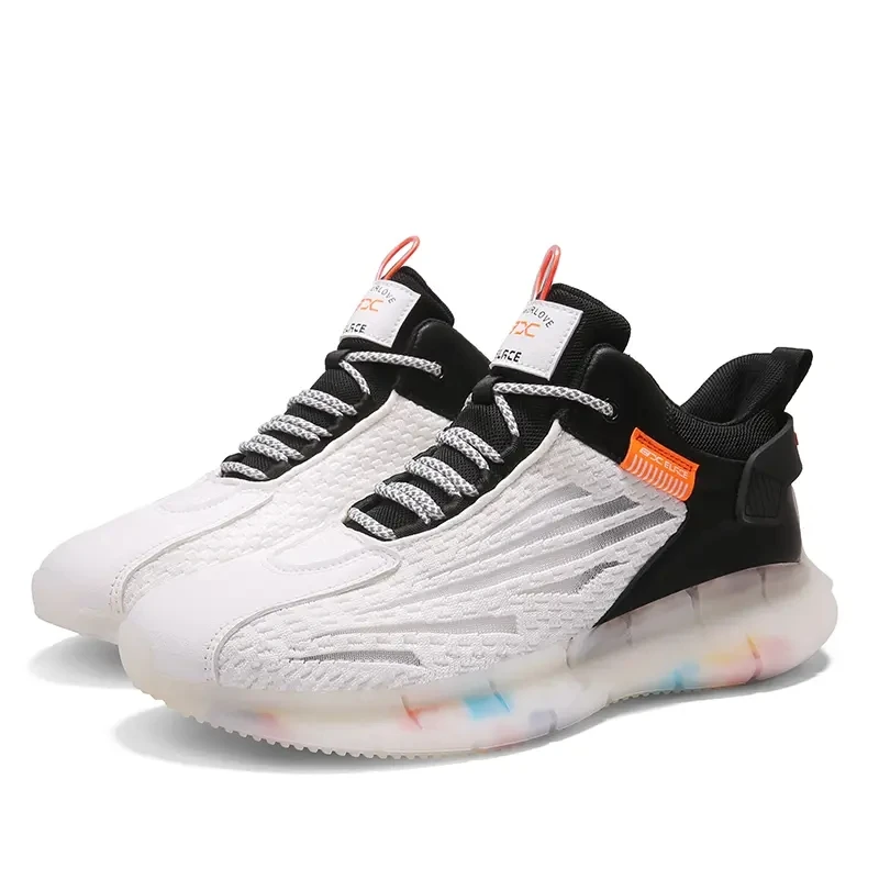 

New Men's Casual Sports Shoes Lightweight Comfortable Breathable Running Shoes Lace-up Shoes