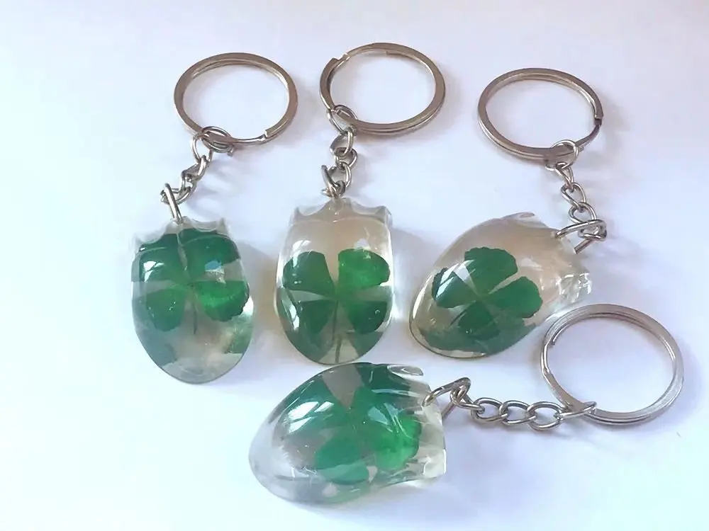 

15 шт. волшебный дизайн мышь стиль настоящий четырехлистный клевер Speci мужские милые Брелоки для ключей для мужчин женщин мужчин автомобильн...