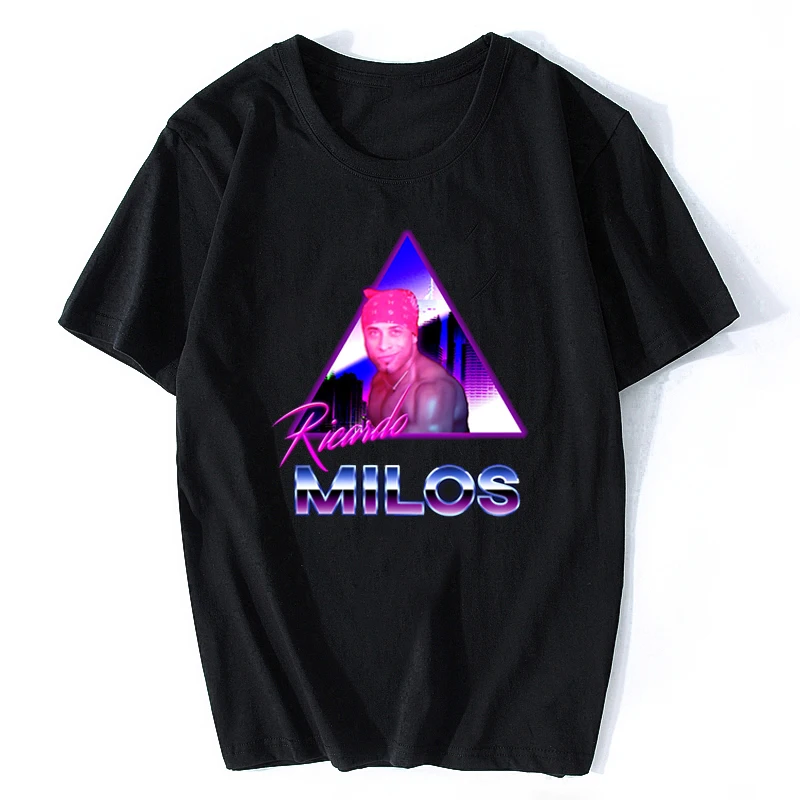 Ricardo Милош эстетики Vaporwave Винтаж летние Для мужчин в стиле Харадзюку уличная
