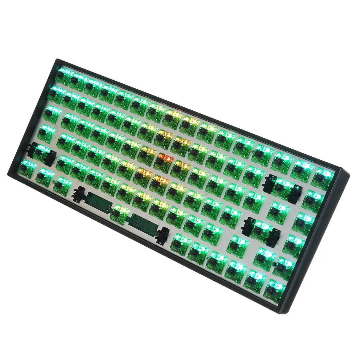 

FEKER 110pcs Emerald Switche Like Kiwi Switches DIY Keyboard POM Stem 3Pin Gold-plated Tactile Switches for Mechanical Keyboard