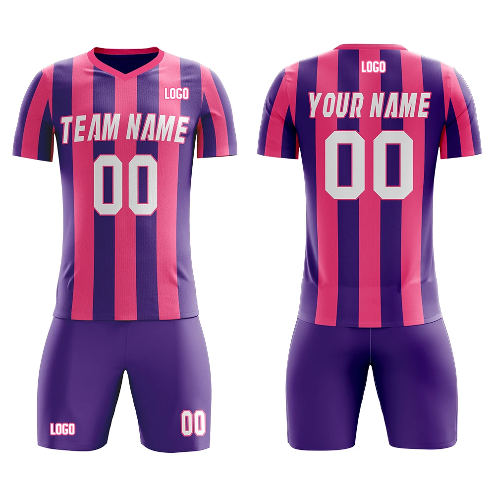 

Customized Soccer Outfits Printing Team Name/Number Design Your Own Jersey and Shorts Absorbent Cool Sportswear for Men/Lady/Boy