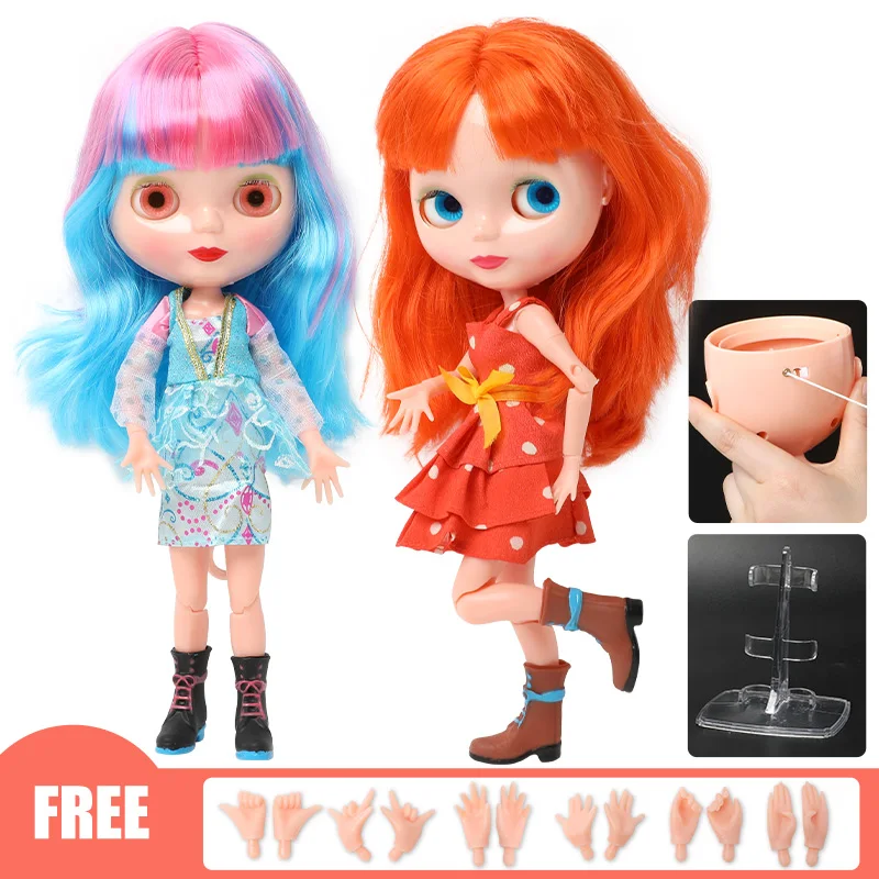 1/6 кукла BJD 30 см 20 подвижных шарнирных кукол 3D-глаза могут изменить цвет длинных