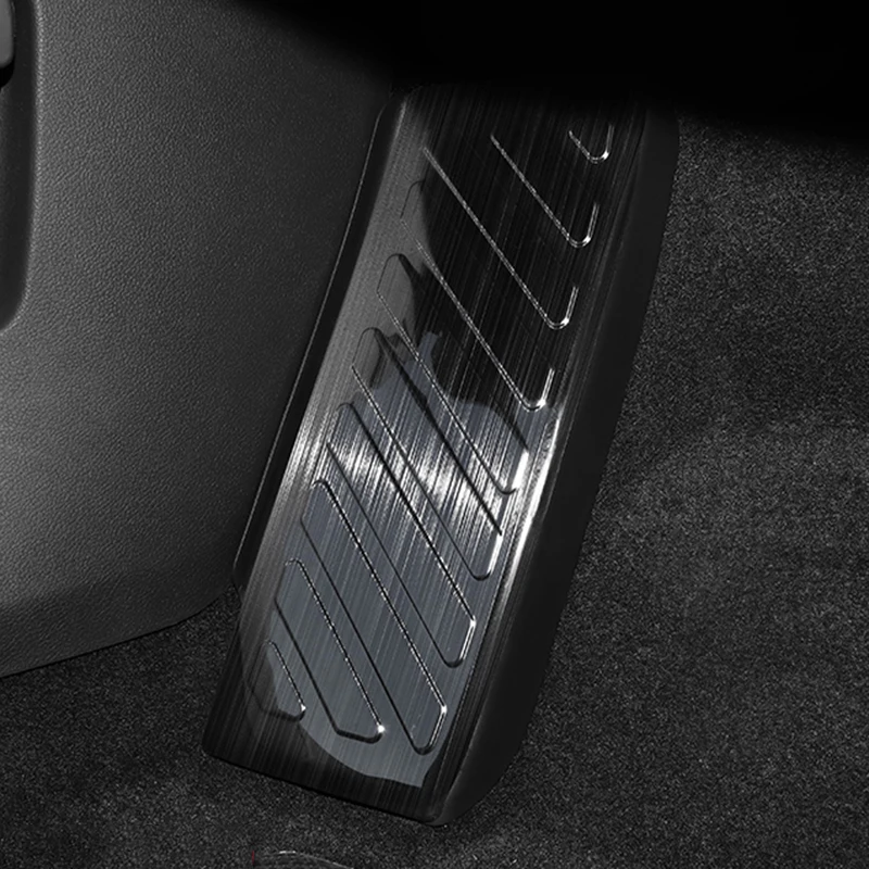 

Stainless Steel Car Rest Foot Pads Rest Pedal Cover for VW Golf 8 MK8 LHD Accessories 2020 2021
