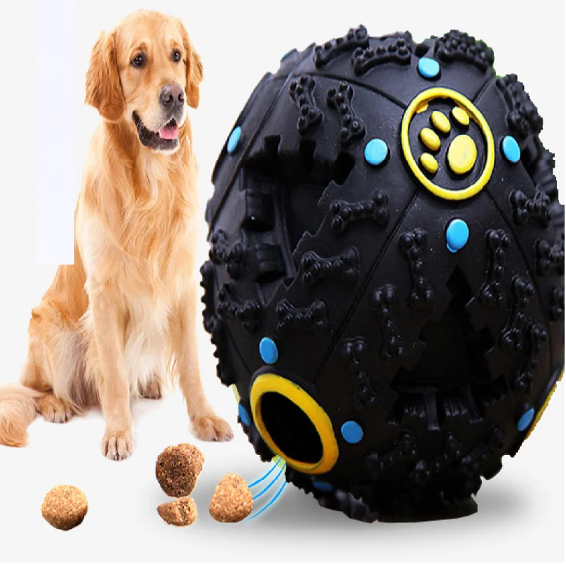 

Monster Squeak Interactive Pet Food Dispenser Dog Toys Ball For Kids Pitbull Golden Retriever Popular Toys Animals Game Products