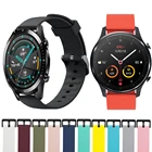 Ремешок силиконовый для Samsung Active 2, браслет для Galaxy Watch, Amazfit GTR 47 мм huawei watch gt 2 42 мм, 22 мм
