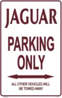 Знак парковочный Jaguar, отличный подарок, новый офисный магазин, Декор для дома, настенный знак для украшения, 10x7 дюймов