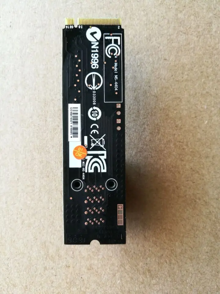 

Brand new original MSI motherboard accessories, M.2 slot to U.2 port adapter card miniPCI-E adapter card MS-4404 DS80PCI402SQ