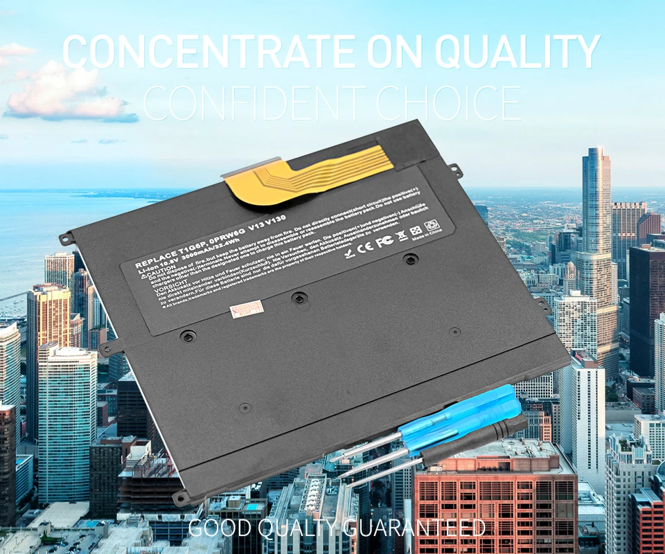 ApexWay 11,1 v 3000mAh лаптоп с Батарея для dell 0NTG4J 0PRW6G 0449TX PRW6G T1G6P, для dell Vostro V13 V13Z V130 V1300