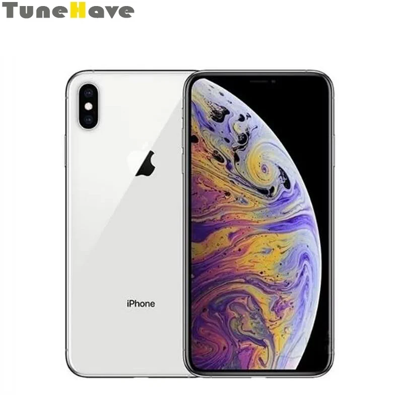 Оригинальный Смартфон Apple iPhone XS Max разблокированный 6 5 дюйма без идентификации