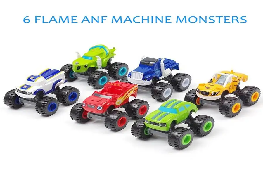 Новинка Blaze Monster машины игрушечный автомобиль из сплава с большим колесом детская